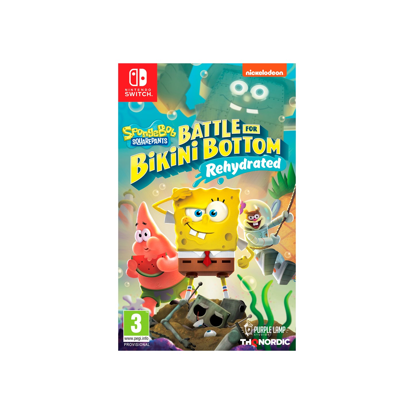 Spongebob Battle Bikini Bottom Switch Battle for Bikini Bottom Rehydrated