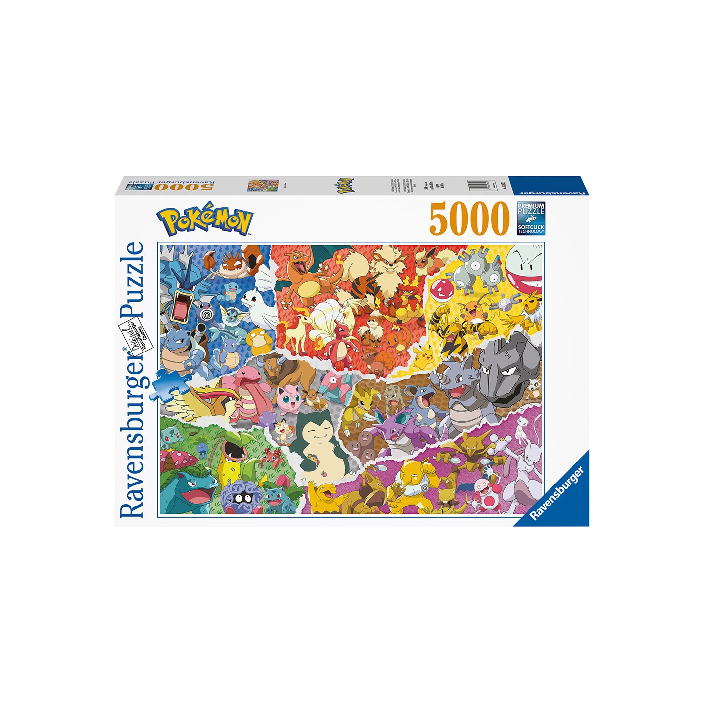 Pokemon 5000 biter Puslespill Ravensburger Puzzle