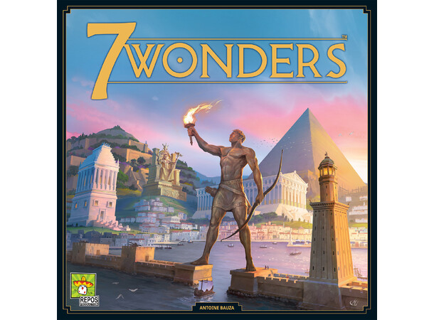 7 Wonders Brädspel - Svensk Grunnspill 2nd Edition 