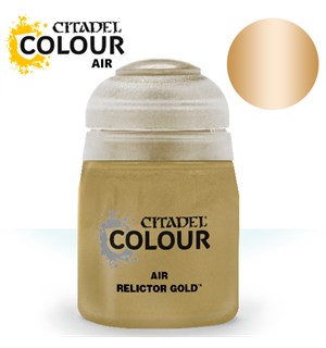 Airbrush Paint Relictor Gold 24ml Maling til Airbrush 