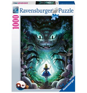 Alice i Eventyrland 1000 biter Puslespill - Ravensburger Puzzle 
