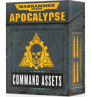 Apocalypse Cards Command Assets Warhammer 40K 