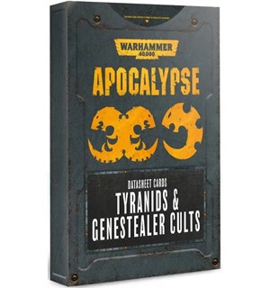 Apocalypse Datasheets Tyranids/Genesteal Warhammer 40K 
