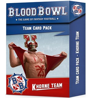 Blood Bowl Cards Khorne Team 