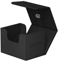 CardBox Sidewinder Monocolor 100+ Svart Ultimate Guard XenoSkin