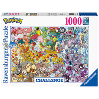 Challenge Pokemon 1000 biter Puslespill Ravensburger Puzzle