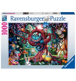 Cheshirekatten 1000 biter Puslespill Ravensburger Puzzle 