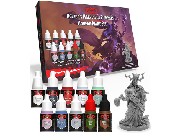 D&D Army Painter Undead Paint Set 10 färger Nolzur's Marvelous Pigments 