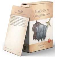 D&D Cards Magic Item Compendium Weapons Weapons & Armor