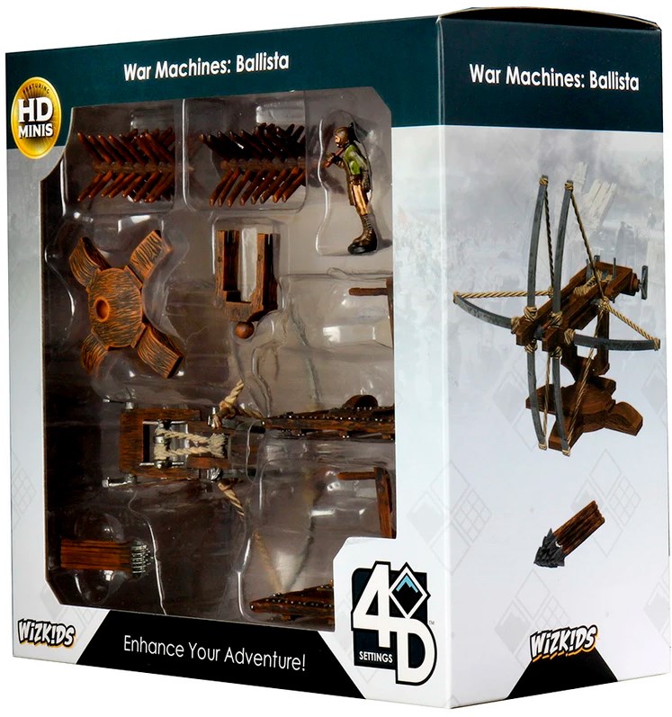 D&D Figur 4D Setting Ballista Dungeons & Dragons War Machines Gamezone.no