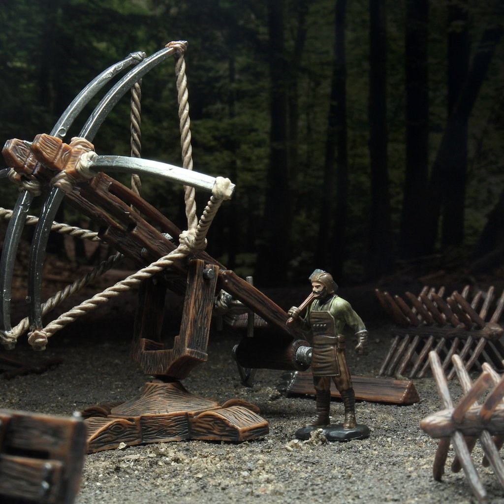 D&D Figur 4D Setting Ballista Dungeons & Dragons War Machines Gamezone.no