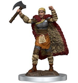 D&D Figur Icons Human Barbarian Female Icons of the Realm Premium Figures 