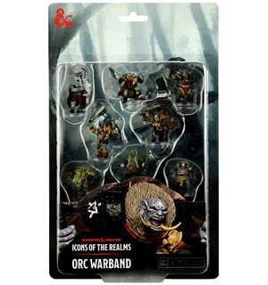 D&D Figur Icons Orc Warband Dungeons & Dragons - Icons of the Realms 