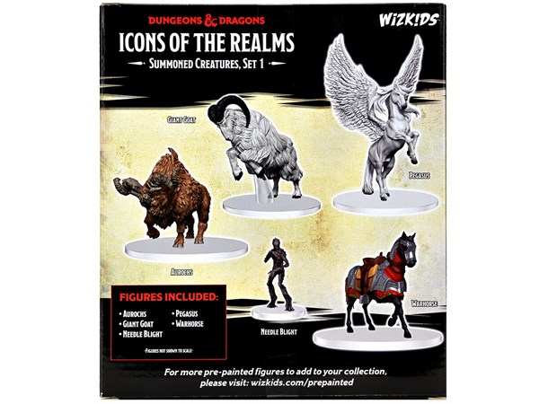 D&D Figur Icons Summoned Creatures Set 1 Dungeons & Dragons Icons of the Realms