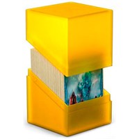Deck Case Boulder 100+ Amber Ultimate Guard Deck Box Standard Size