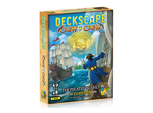 Deckscape Crew vs Crew Kortspill Pirate Island