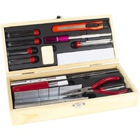 Deluxe Knife & Tool Set Eksklusivt verktøysett for hobby