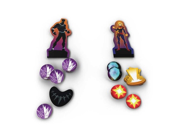 Dice Throne Marvel 2 Hero Box 1 Captain Marvel / Black Panther 