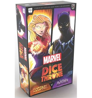 Dice Throne Marvel 2 Hero Box 1 Captain Marvel / Black Panther 