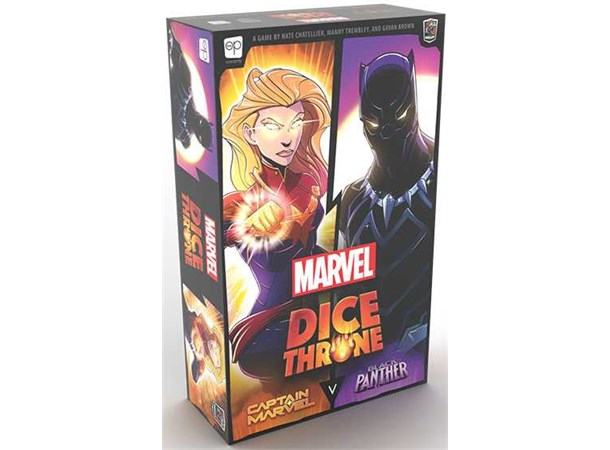Dice Throne Marvel 2 Hero Box 1 Captain Marvel / Black Panther
