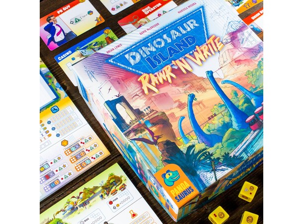 Dinosaur Island Rawr N Write Brädspel 