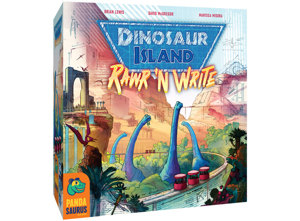 Dinosaur Island Rawr N Write Brädspel 