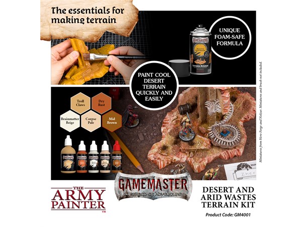 GameMaster Terrain Kit Desert & Arid Was The Army Painter