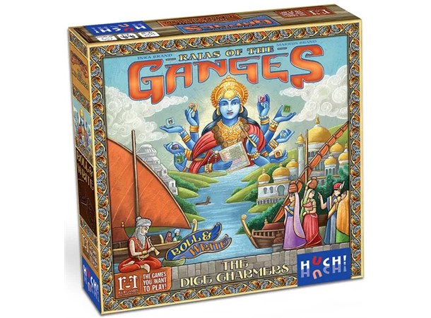 Ganges Dice Charmers Brettspill Rajas of the Ganges 