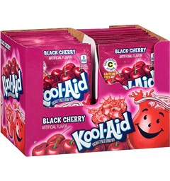 Kool Aid Black Cherry Eske med 48stk