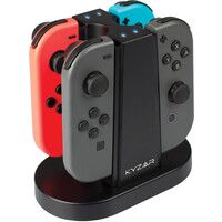 Ladestasjon for Nintendo Switch Joy-Con Lad opptil 4 kontroller på en gang