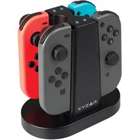 Ladestasjon for Nintendo Switch Joy-Cons Lad opptil 4 kontroller på en gang