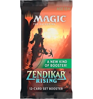 Magic Zendikar Rising SET Booster 12 kort 