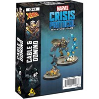 Marvel Crisis Protocol Cable/Domino Exp Utvidelse til Marvel Crisis Protocol