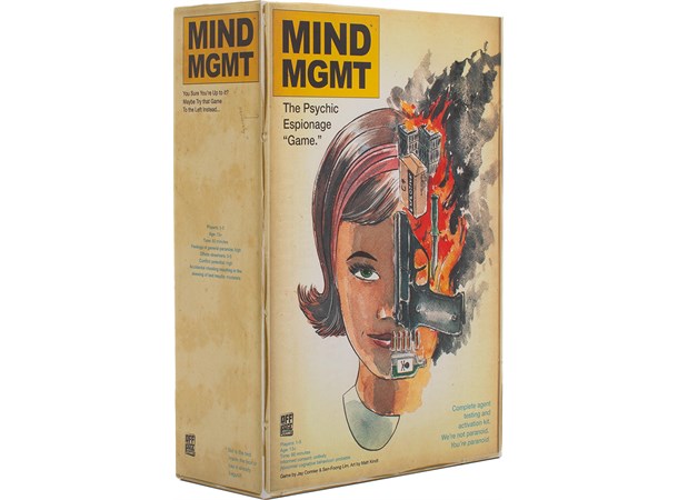 Mind MGMT Brettspill The Psychic Espionage Game
