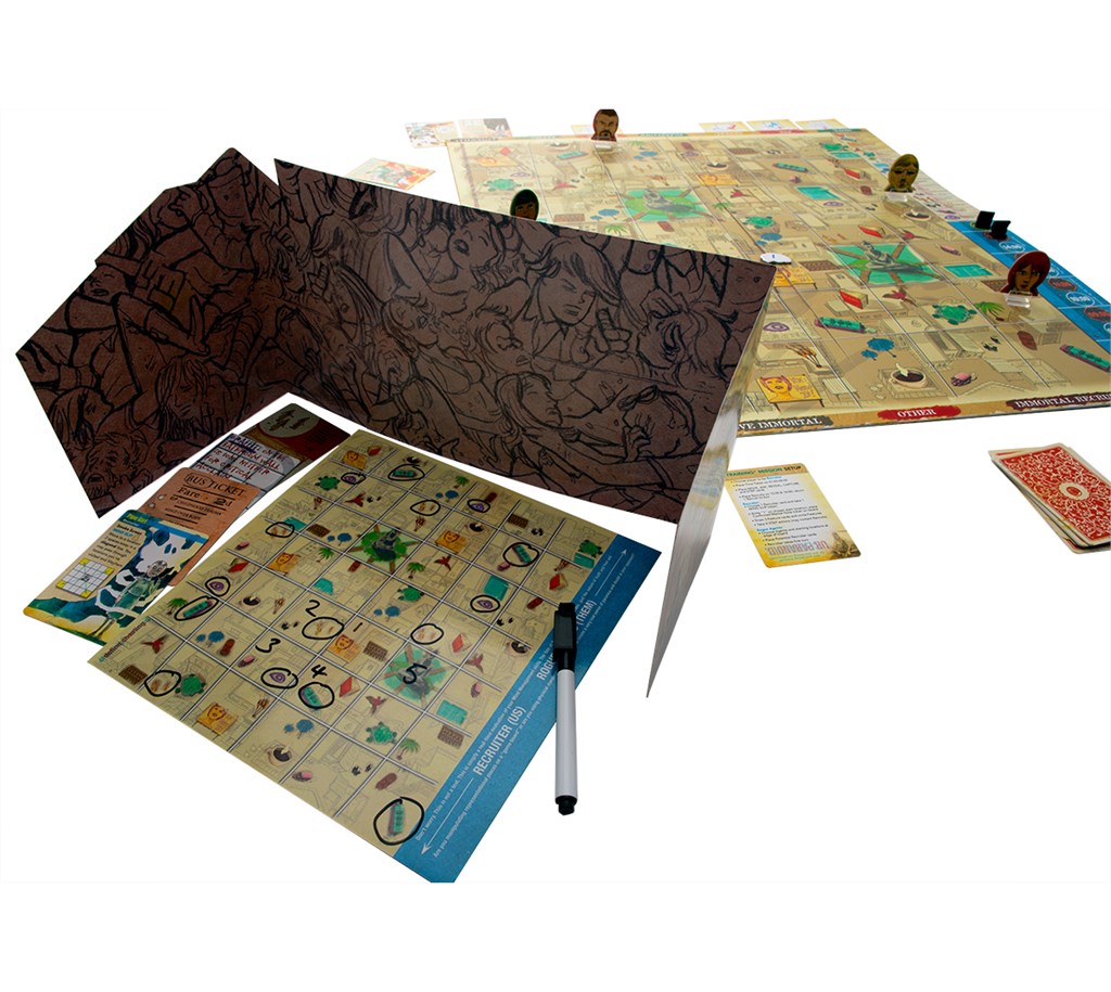 Mind MGMT Brettspill The Psychic Espionage Game Gamezone.no