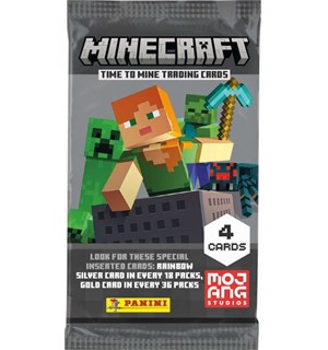 Minecraft 2 TCG Booster Time to Mine - 4 kort 
