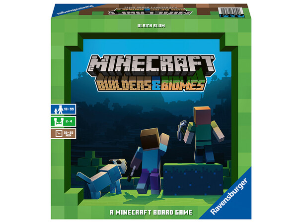 Minecraft Builders & Biomes Brettspill 