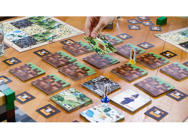 Minecraft Builders & Biomes Brettspill 