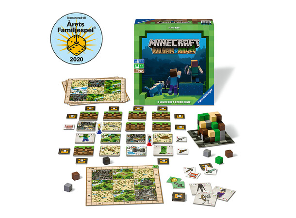 Minecraft Builders & Biomes Brettspill 