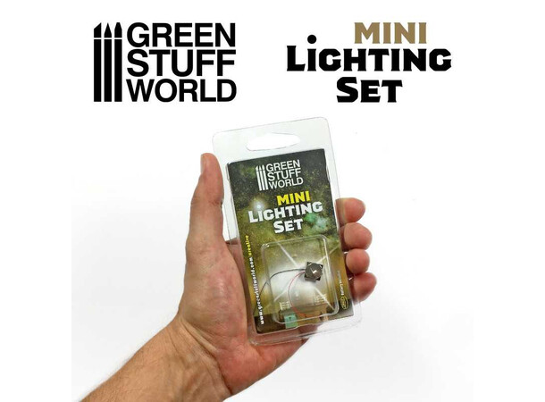 Mini Lighting Set m/ switch Miniatyrlys til figurer og terreng etc