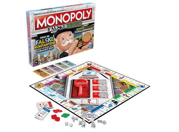 Monopoly Falske Penger Brettspill Norsk utgave 