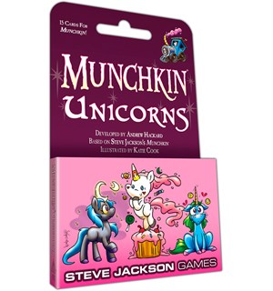 Munchkin Unicorns Expansion 15 nye kort til Munchkin 