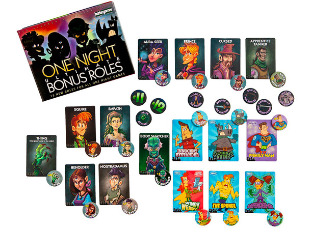 One Night Ultimate Bonus Roles Expansion Utvidelse til One Night Ultimate 
