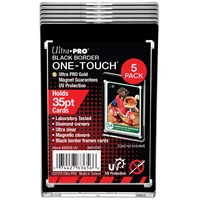 One Touch Magnetic Holder 35PT x5 Ultra Pro Black Border UV