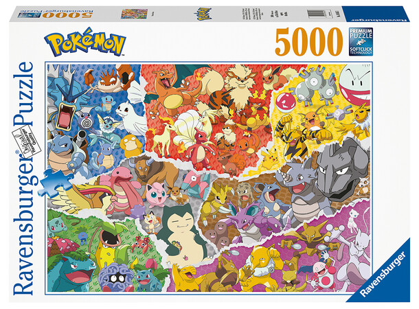 Pokemon 5000 bitar Pussel Ravensburger Puzzle 