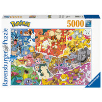 Pokemon 5000 bitar Pussel Ravensburger Puzzle