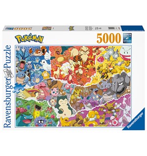 Pokemon Allstars 5000 biter Puslespill Ravensburger Puzzle 