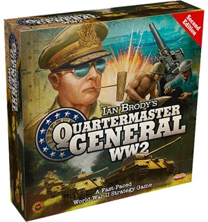Quartermaster General WW2 Brettspill Second Edition 