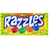 Razzles Sour Først er det snop - så er det tyggegummi