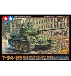 Russian Medium Tank T-34-85 Tamiya 1:48 Byggesett